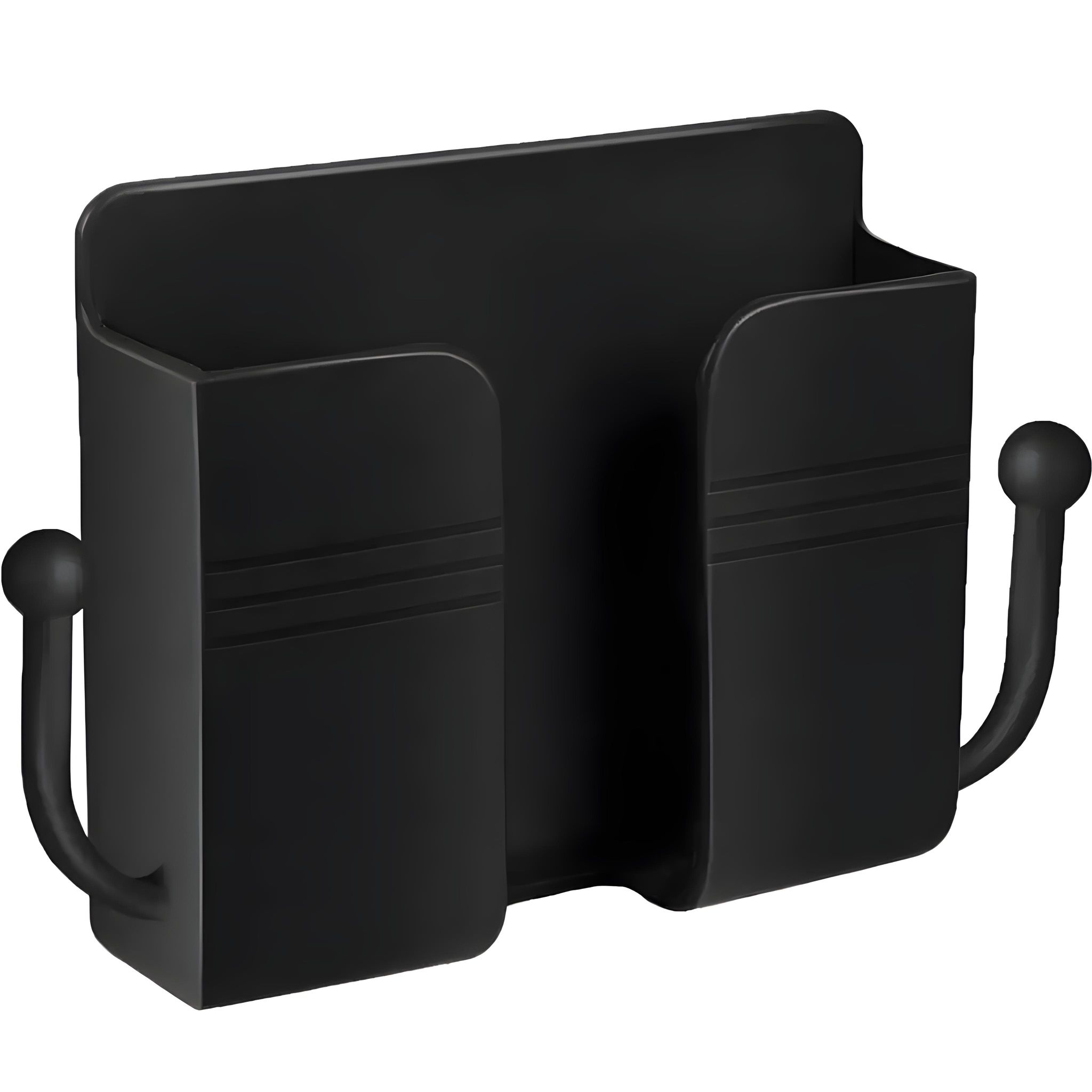 LastN Wall Mount Mobile Holder Charging Stand With 2 Hook For Bedroom Bathroom Kitchen Mobile Holder