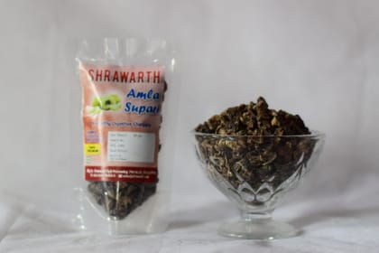 Shrawarth Fruit Processing Amla Supari | 250g | Tangy & Digestive Mouth Freshener