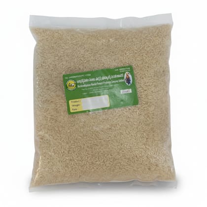 Raw Rice - 1 kg - One plastic pouch