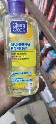 Clean clear facewash Morning energy Clean clear facewash Morning energy