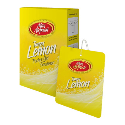 Maxwax Tangy Lemon Pocket Gel Freshner - 10 g
