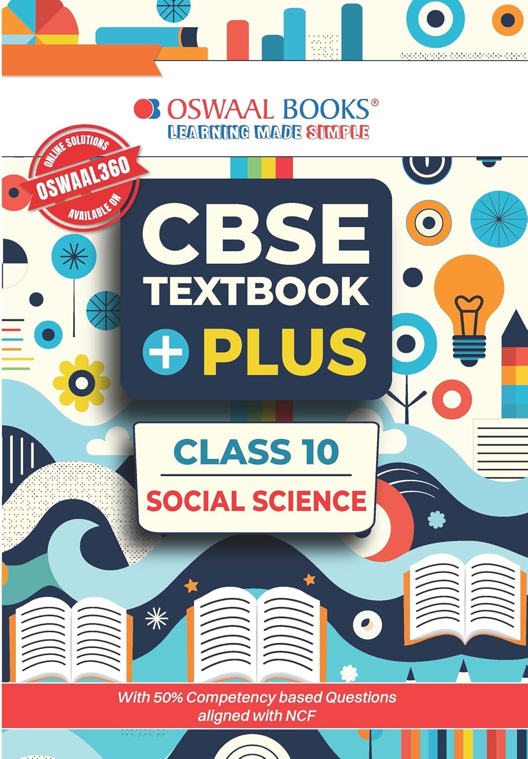 OSWAAL CBSE TEXTPLUS PLUS FOR SOCIAL SCIENCE CLASS 10 FOR 2026 EXAM [Paperback] Oswaal