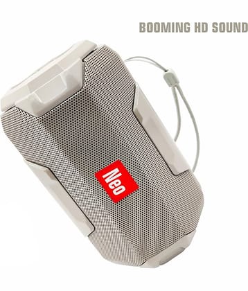 Neo 206 20 W Bluetooth Speaker Bluetooth V 5.3 with USB Playback Time 6 hrs Silver