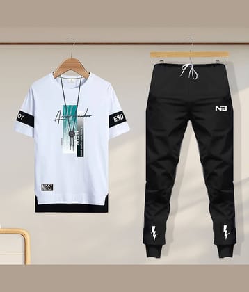 Lieo Trend Multicolor Cotton Blend Regular Fit Men's Tracksuit ( Pack of 1 )