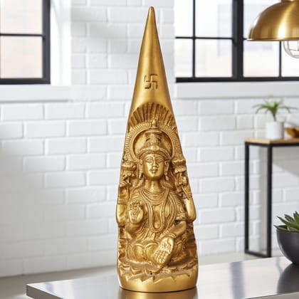 Brass Showpiece Teeth Laxmi Ji Statue (BSMAS248)