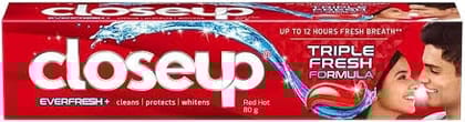 Close Up Ever Fresh Red Hot Anti Germ Gel Toothpaste 40 GRAM