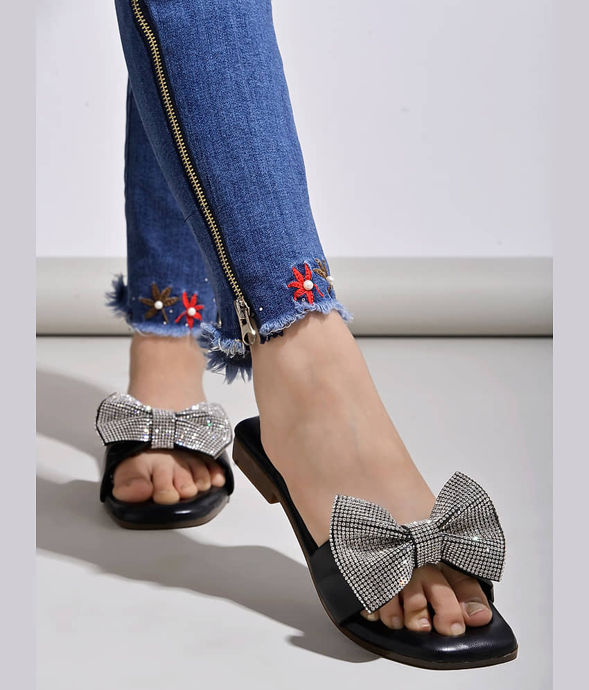 Shoetopia Black Women's Flats