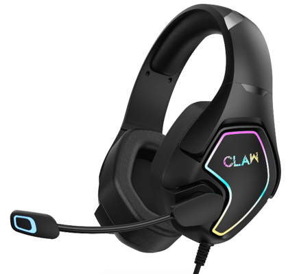 (Refurbished) CLAW GH40 - RGB Gaming Headset with Microphone