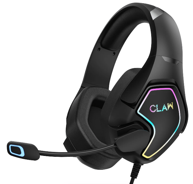 (Refurbished) CLAW GH40 - RGB Gaming Headset with Microphone