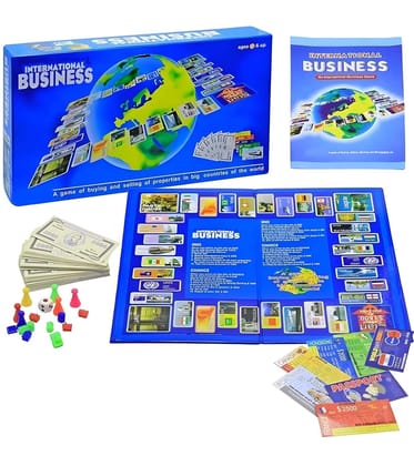 Zenex Store Plastic and Paper International Business Family Board Game Board Game Accessories 