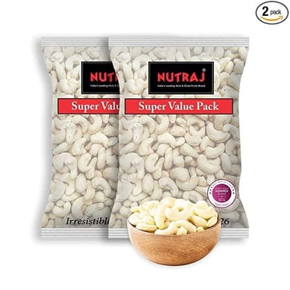 Nutraj Cashew Nuts (Kaju) W450 - (400g X 2) Nutraj Cashew Nuts (Kaju) W450 - (400g X 2)