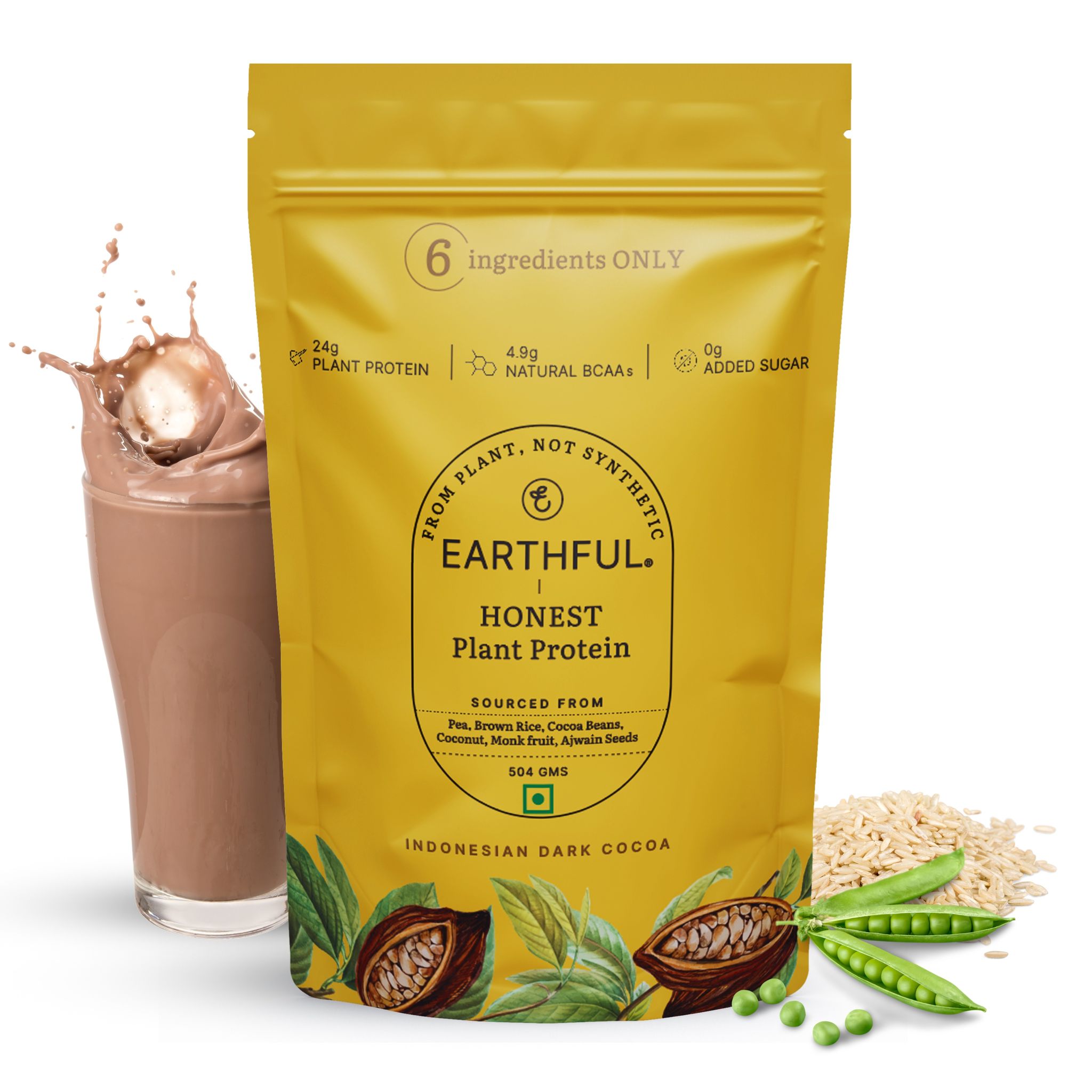 Earthful Honest Plant Protein-Indonesian Cocoa