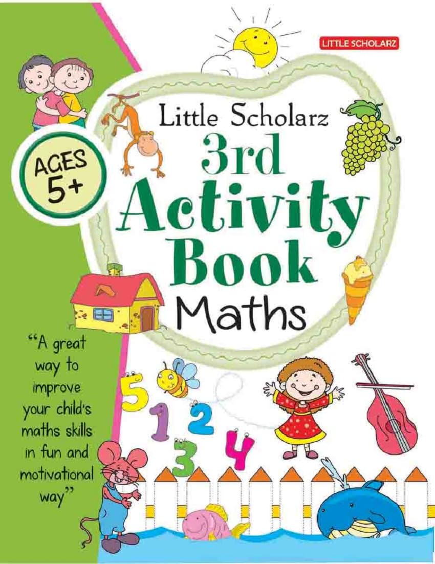 Little Scholarz 3rd Activity Book Maths [Paperback] [Jan 18, 2024] LS Editorial Team