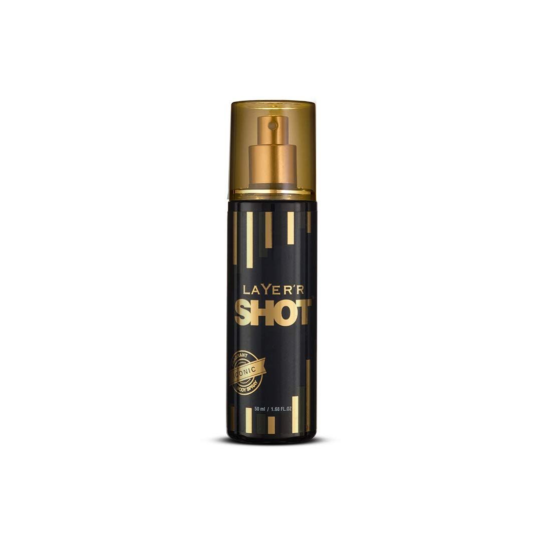 Layer'r Shot Gold Iconic Body Spray 50ml
