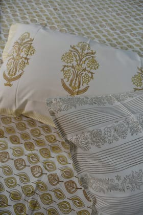 Yellow Leaf Bedsheet : Sunny Autumn Escape King 90x108 inches Yellow Leaf Bedsheet : Sunny Autumn Escape King 90x108 inches
