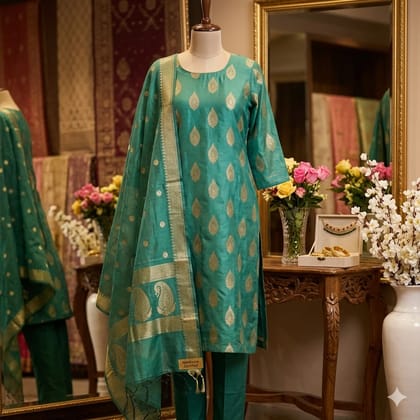 Colours Boutique Premium Pure Cotton Suit Set for Women