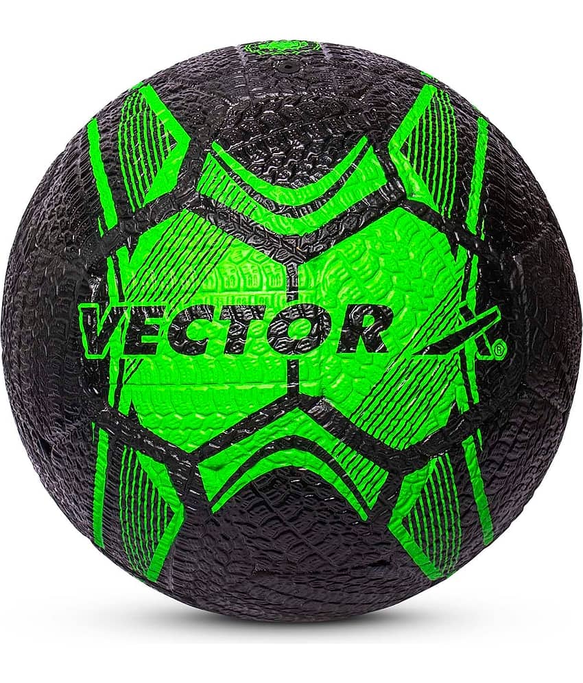 Vector X Green Rubber Football ( Pack of 1 )