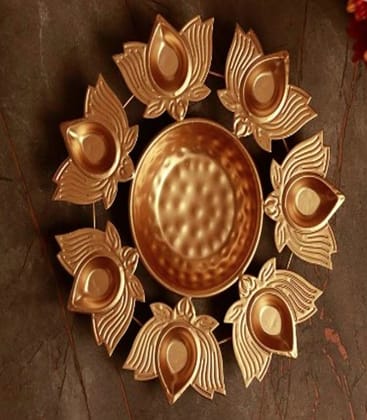 Metal Urli Kamal Diya