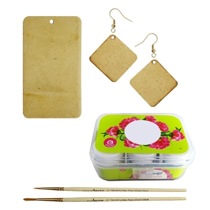 Pop Art on MDF Jewellery DIY KIT