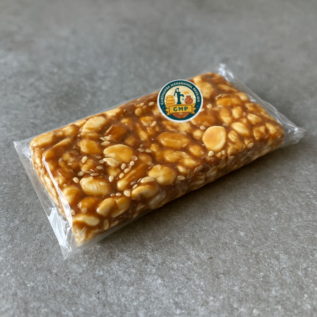 Gandharba Mahananda Pavilion's dry fruit chikki