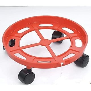 Sarvatr Style with elegance Gas Trolly/Lpg Cylinder Stand Plastic  Gas Cylinder Stand Trolley  Gas Cylinder Trolley St
