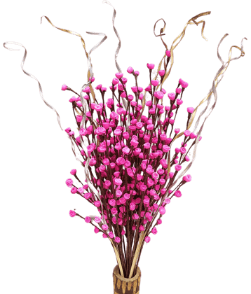 Fab n Style Orchids Pink Artificial Flowers Bunch - Pack of 1