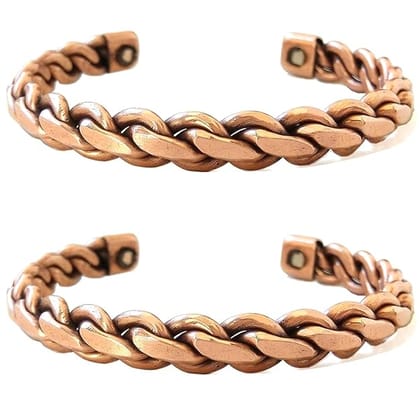 Pure Copper Kada for Men and Women | Set of 1
