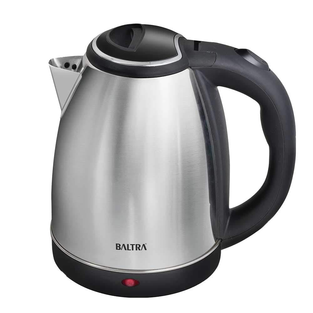 BALTRA Fast Stainless Steel Electric Kettle 1100W Auto Cut-Off Feature 1.5 LTR(Silver) (fast 1.5)
