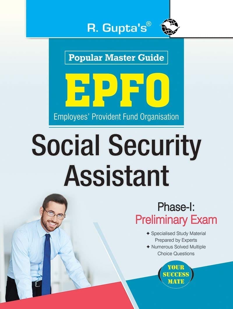 EPFO: Social Security Assistant (Phase-I) Preliminary Exam Guide [Paperback] [Jan 07, 2026] RPH Editorial Board