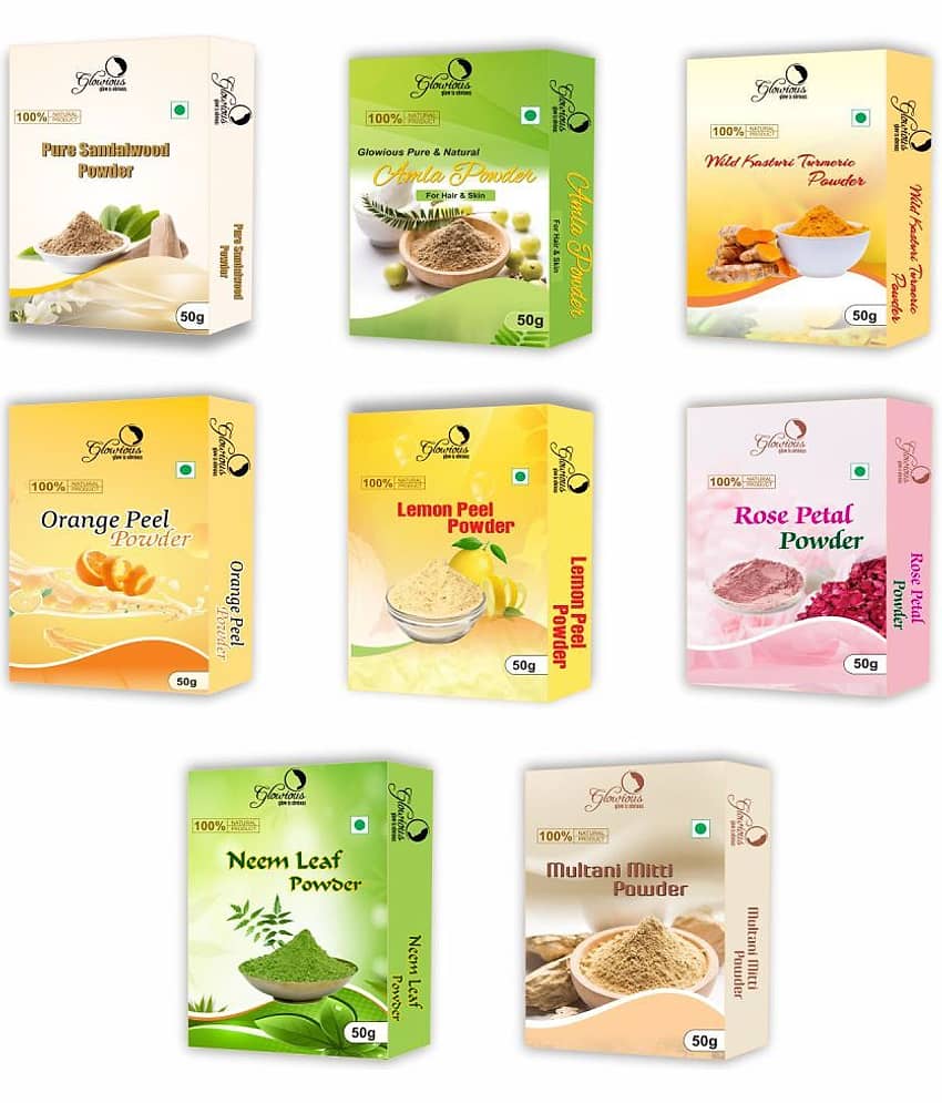 glowious - Skin Toning Face Pack for Normal Skin ( Pack of 8 )
