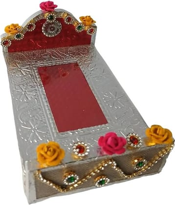 Cherry Tree Krishna Red Wood Aasan cloth ( Pack of 1 )