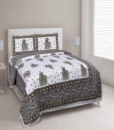 Paisley Pattern Cotton Bedsheet Set Paisley Pattern Cotton Bedsheet Set
