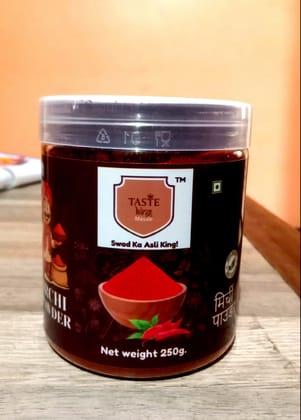 Taste King Mirchi Powder (250g) | Premium Ground Chilli | Everyday Cooking