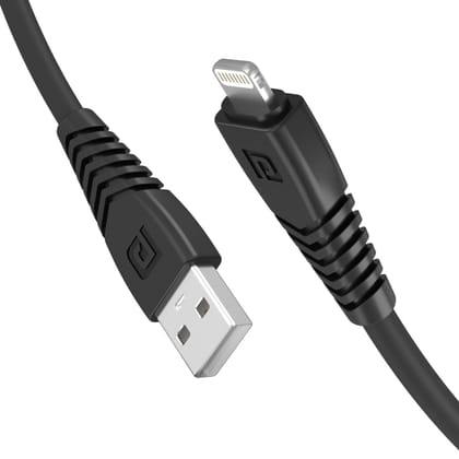 Portronics Konnect Core C 3A Type-C To 8 Pin Usb Charge And Sync Function Cable For All Type C Usb Connectivity Devices
