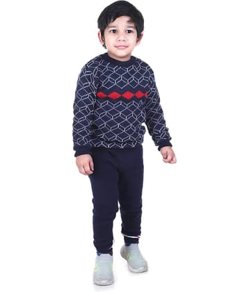 GTWO Woolen Knitted Full Sleeves Winter Warm Pullover Sweater with Pajami/Top and Bottom Set for Kids Baby Boys & Girls (Pack of 1)