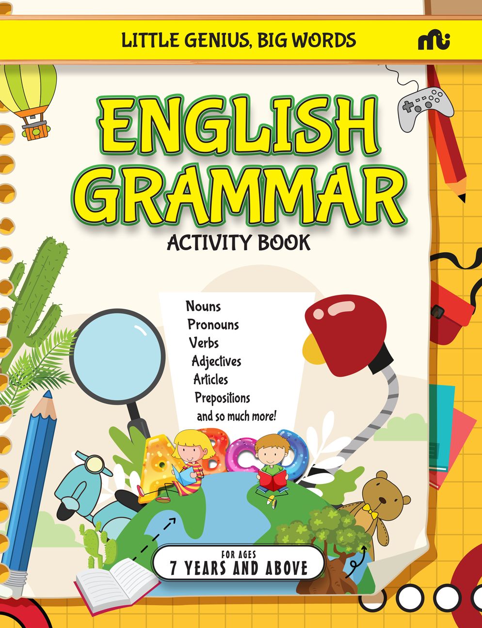 Little Genius, Big Words : English Grammar Activity Book