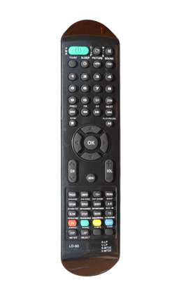 V3Deals Compatible Videocon/Sansui Smart LED/LCD TV V-MT22/S-MT22/S-LP/V-LP LD-80 Remote Control |Non Voice (Exactly Same Remote Will Work Only) - Please Match The Image with Your Old Product (LD-80)