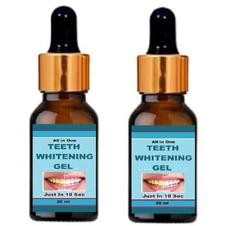 (Pack of 2) Instant Teeth Whitening Just In 10 Sec.Serum, 30ml Herbal, Enamel Safe, Fast-Acting Stain Concealing Formula for a Brighter Smile (Pack of 2) Instant Teeth Whitening Just In 10 Sec.Serum, 30ml Herbal, Enamel Safe, Fast-Acting Stain Concealing Formula for a Brighter Smile