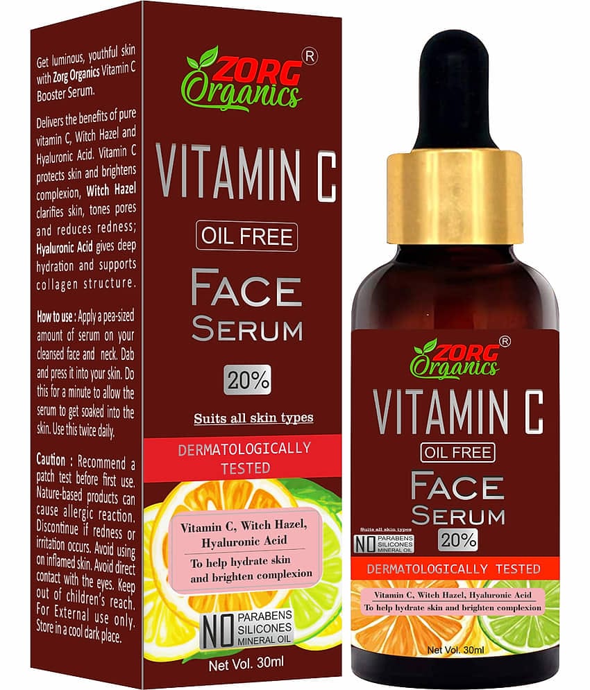 Zorg Organics Vitamin C Serum - Anti Wrinkle & Anti Ageing Face Serum Face Serum 30 mL