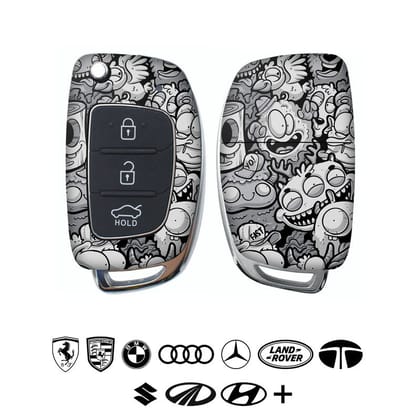 Doodle Monster Car Key Skins Doodle Monster Car Key Skins