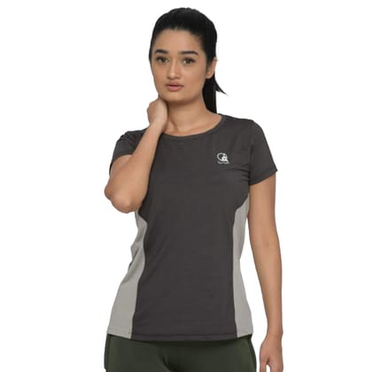 Yoni Mudra Women's Breathable Ultra-Soft Half Sleeves TShirt 