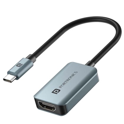 Portronics Mport X 4K @ 60 Hz, USB-C Plug, HDMI Port Portronics Mport X 4K @ 60 Hz, USB-C Plug, HDMI Port