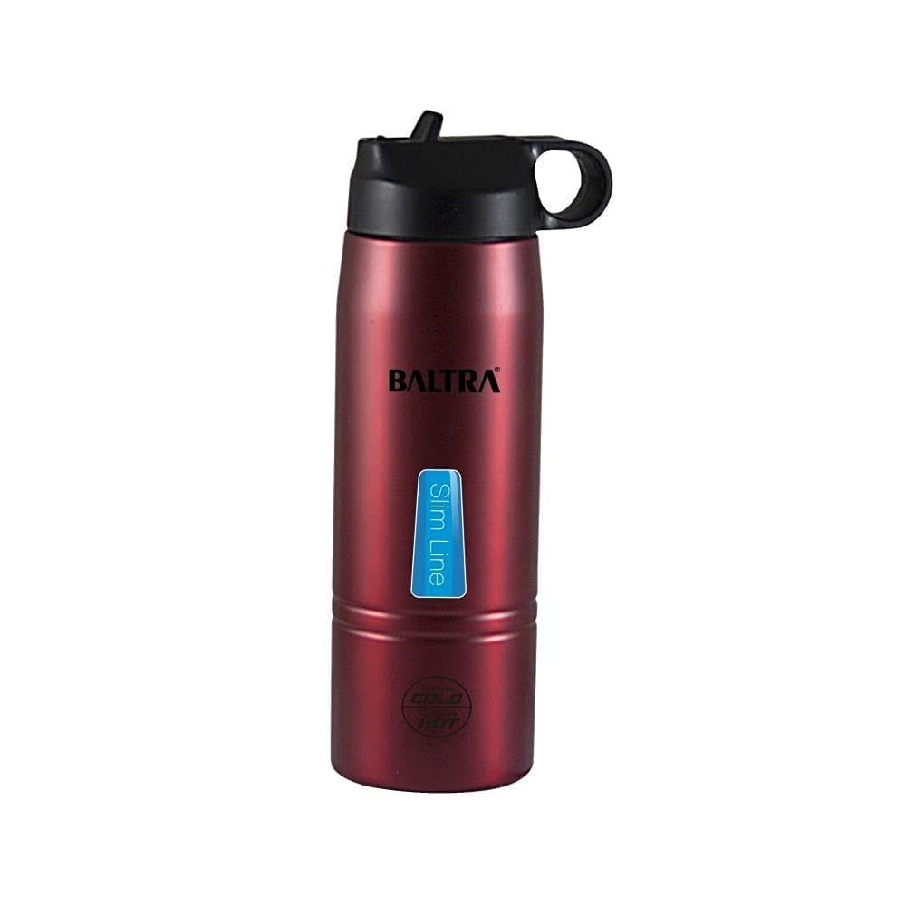 BALTRA Pearly Thermosteel Hot and Cold Water Bottle Stainless Steel Sports Vacuum Flask 600ml