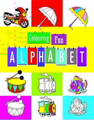 Colouring Fun - Alphabet [Paperback] [Mar 10, 2023] LS Editorial Team