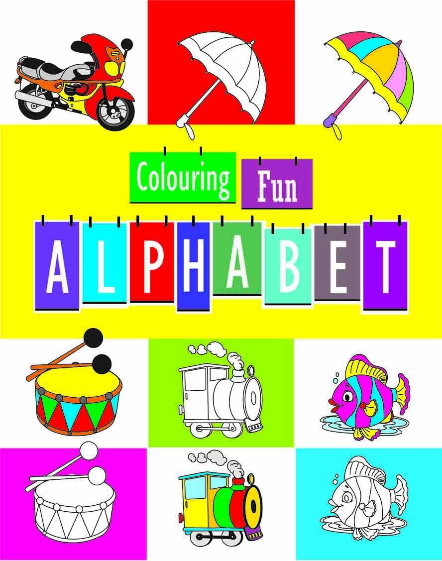 Colouring Fun - Alphabet [Paperback] [Mar 10, 2023] LS Editorial Team