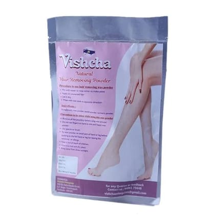 Herbal Hair Removing Powder Painless Hair Removing For Women/Girls | For All Skin Types | Chemical-Free & No Side-Effects - 50g