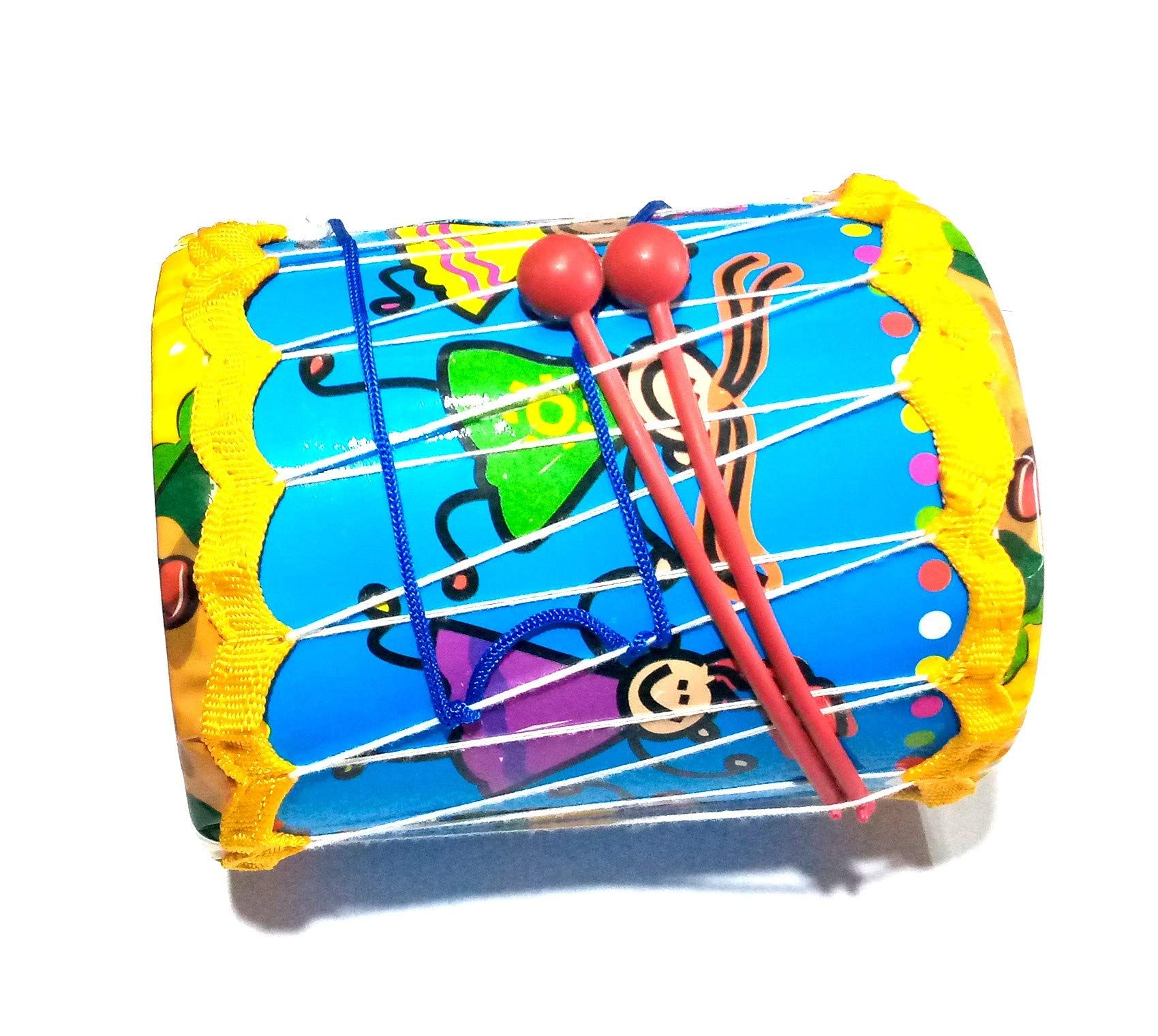 Nawani Musical Baby Drum and Stick, Size - 16 X 12 cm.