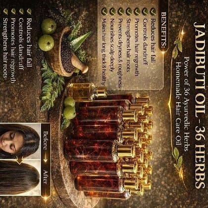 36harbs Jadibuti hair Oil