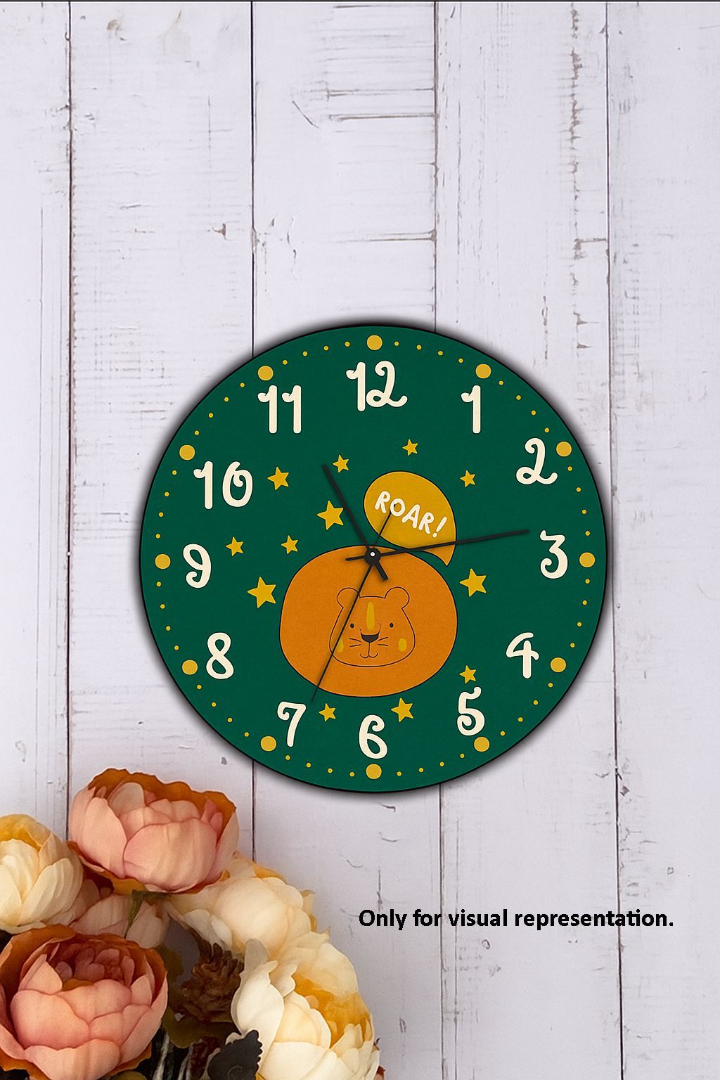 Dbeautify's DIY Kids Lion Design Wall Clock – MDF