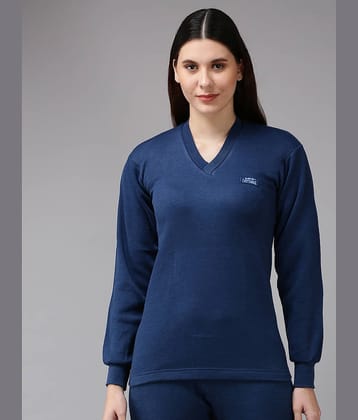 Lux Cottswool Cotton Blend Thermal Tops - Black Pack of 1